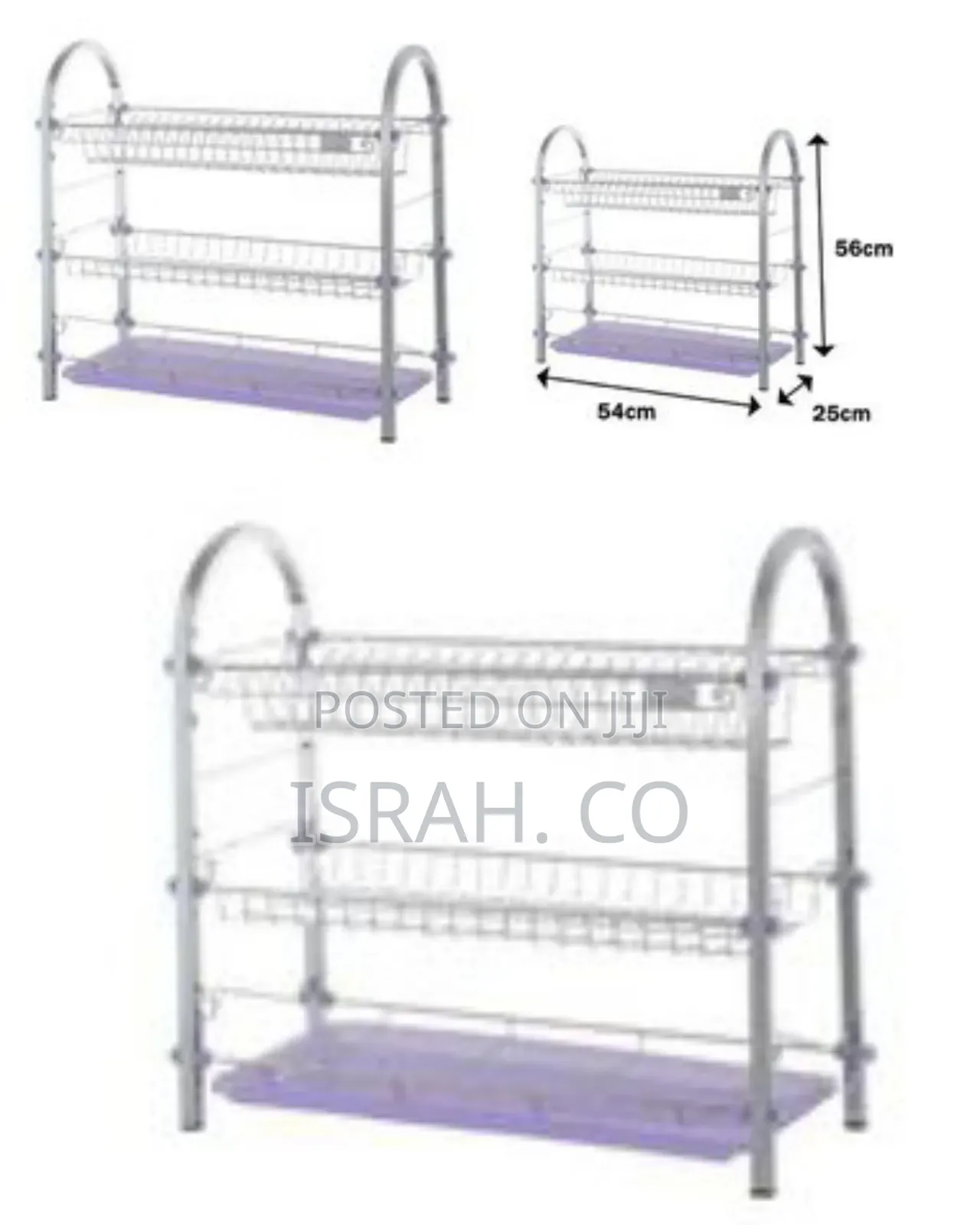 Two-Tier Countertop Dish Drying Rack
