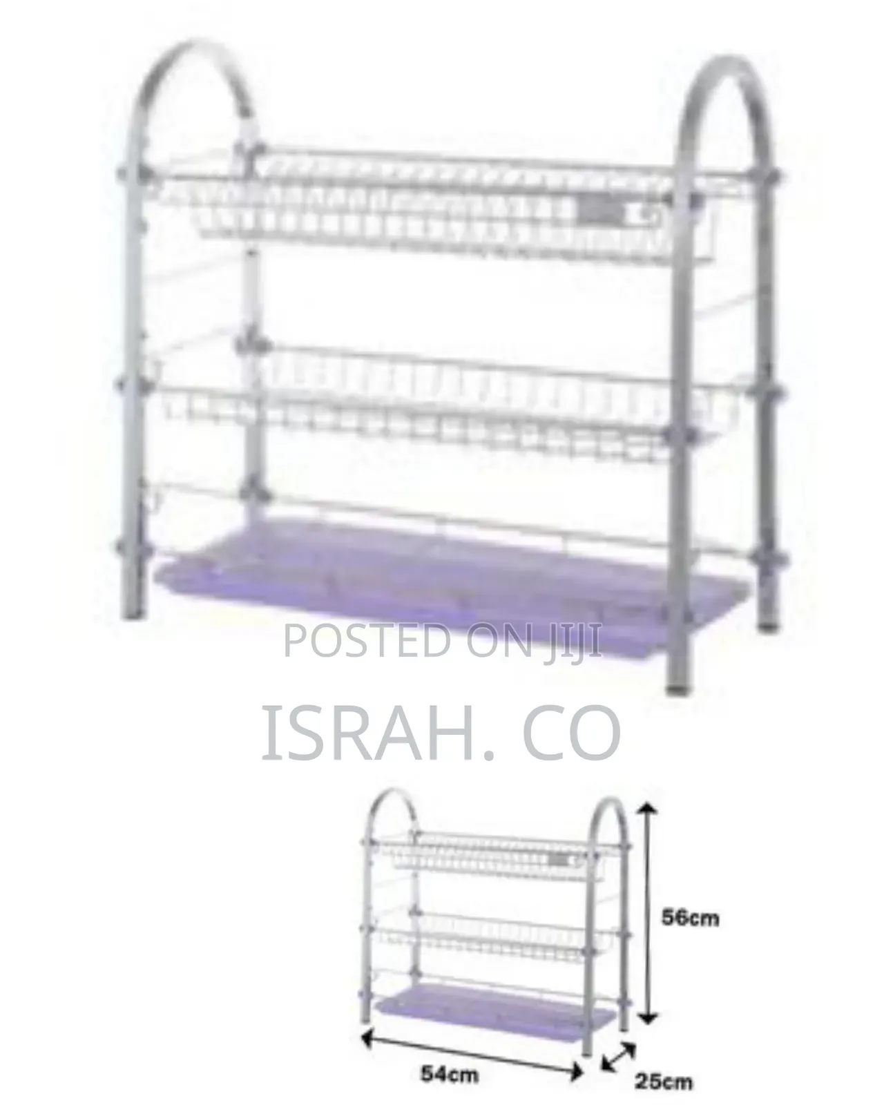 Two-Tier Countertop Dish Drying Rack
