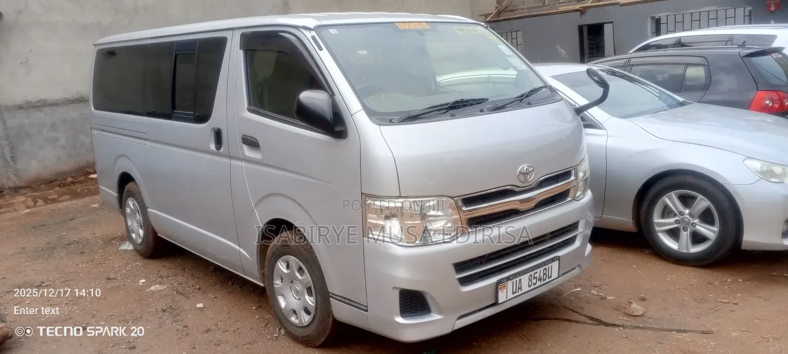 New Toyota Grand HiAce 1986 Silver