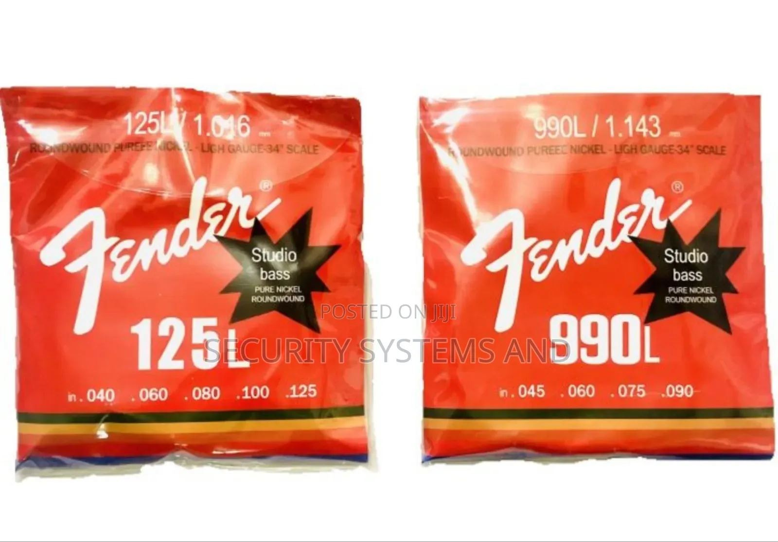 Bass Guitar Strings- Fender