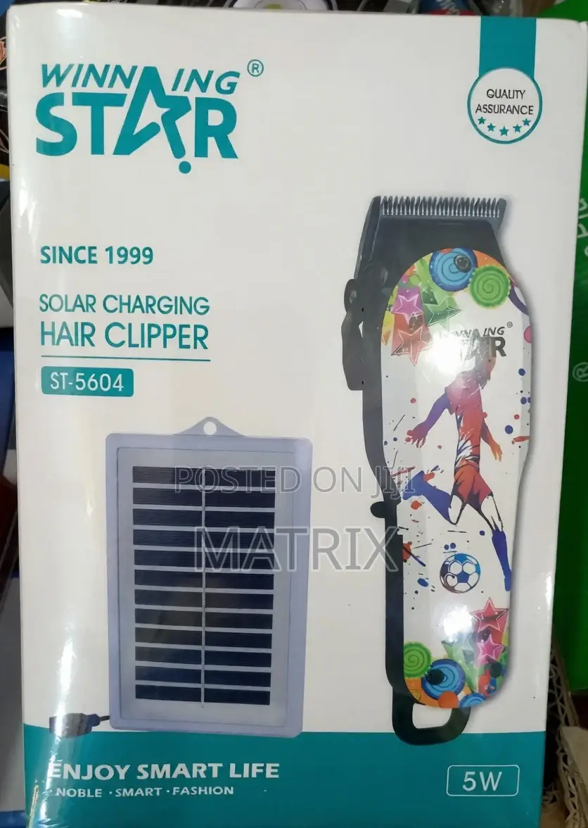 Solar Hair Clipper Shaving Machine