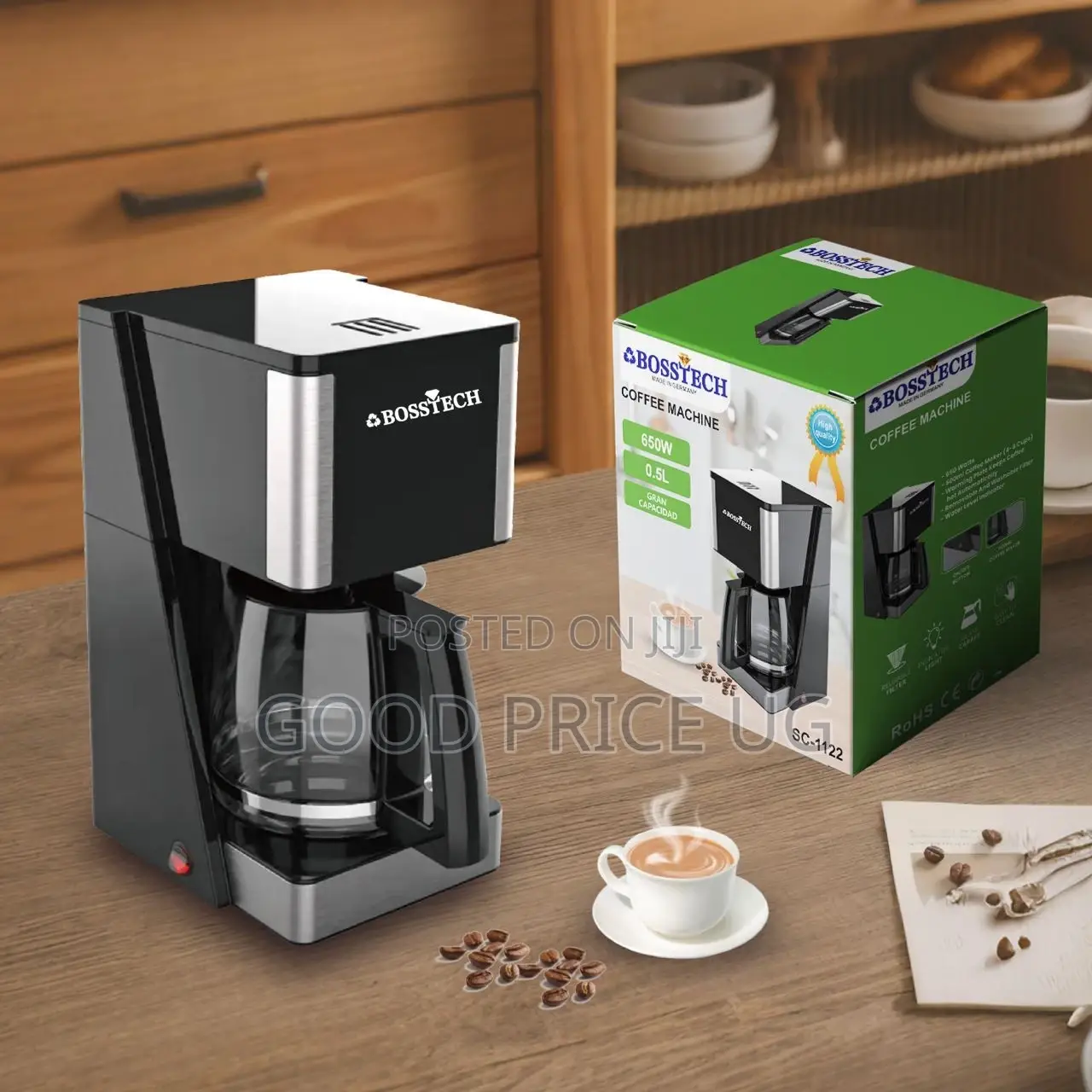 Bosstech Sc-1122 Drip Coffee Machine.