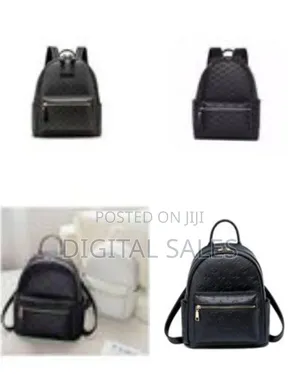 Chic Embossed Monogram Mini Backpack - Multicolor