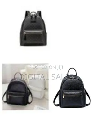 Chic Embossed Monogram Mini Backpack - Multicolor