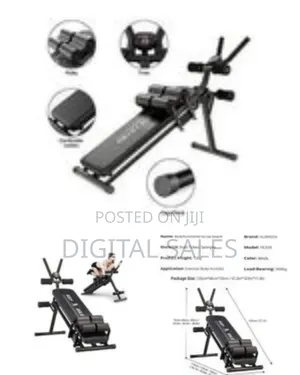 Adjustable Ab Workout or Sit-Up Bench