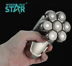 St-5646 Winning Star Detachable 7d Electric Head Shaver Bald Clipper