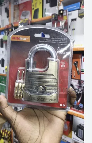 Kinbar Padlock High Quality Alarm Lock Siren Security Padlock
