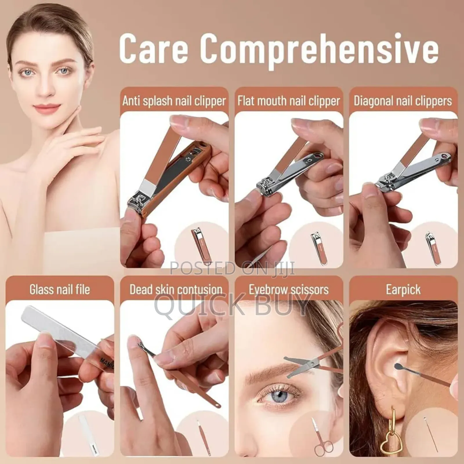 8-in-1 Premium Nail Clipper Set