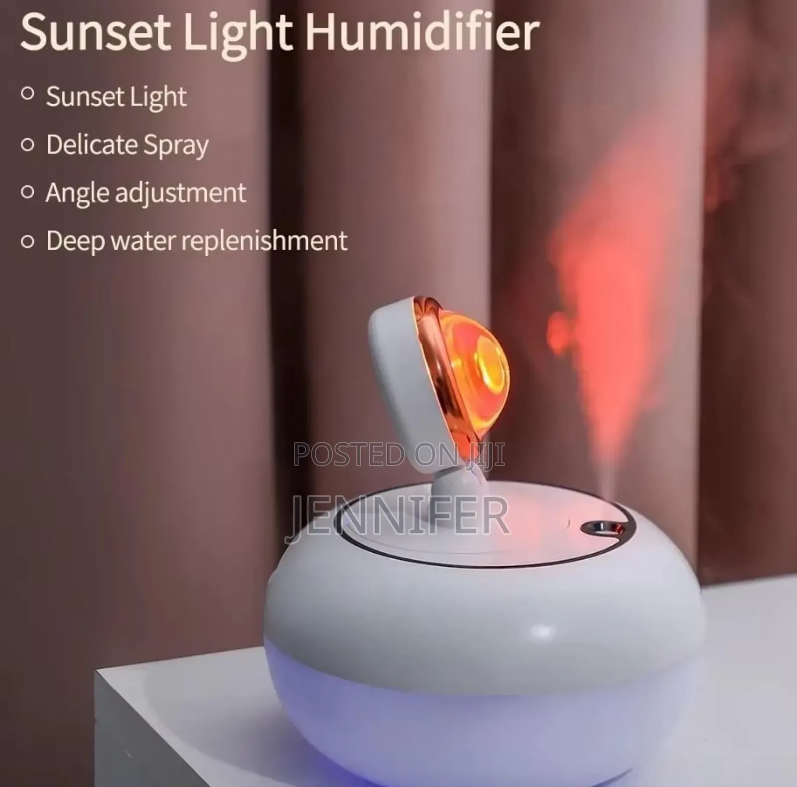 2-in-1 Sunset Light Humidifier.
