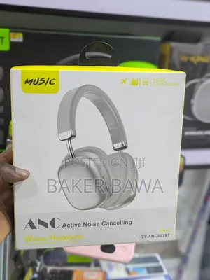 Active Noise Cancelling (Anc) Wireless Headphones.