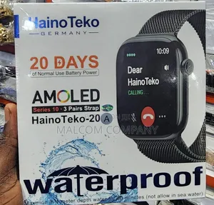 Waterproof Smart Water With Long Lasting Battery.