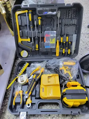 Complete Drill Tool Kit With Charger Multi-Purpose Hand Tools – Prof
