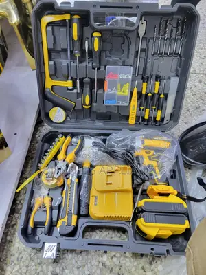 Complete Drill Tool Kit With Charger Multi-Purpose Hand Tools – Prof