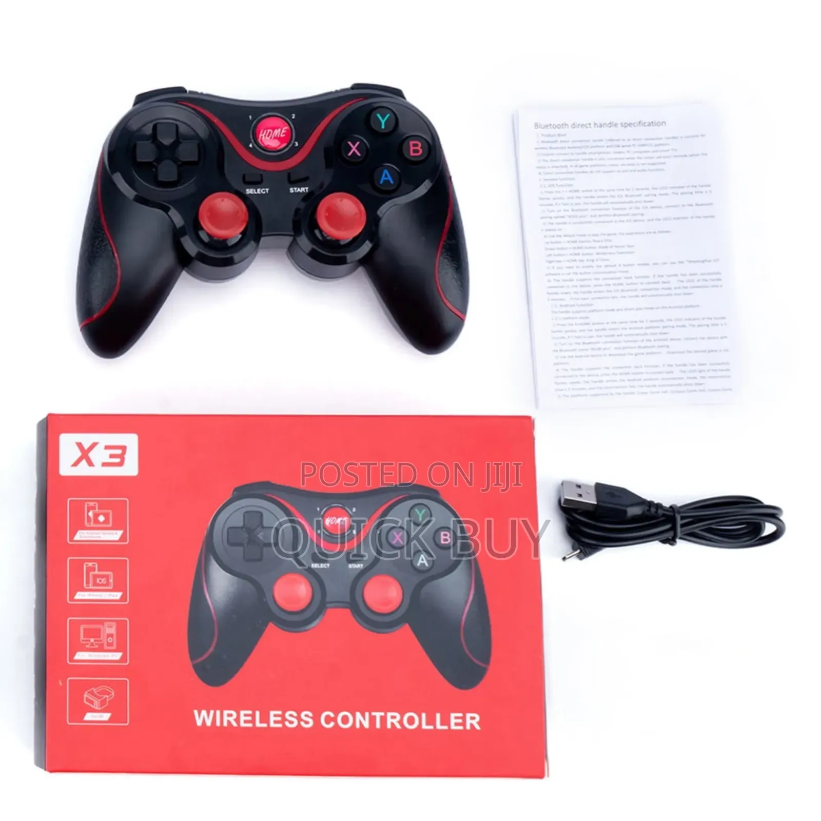 X3 Wireless Game Controller