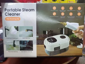 A Portable Steam Cleaner.