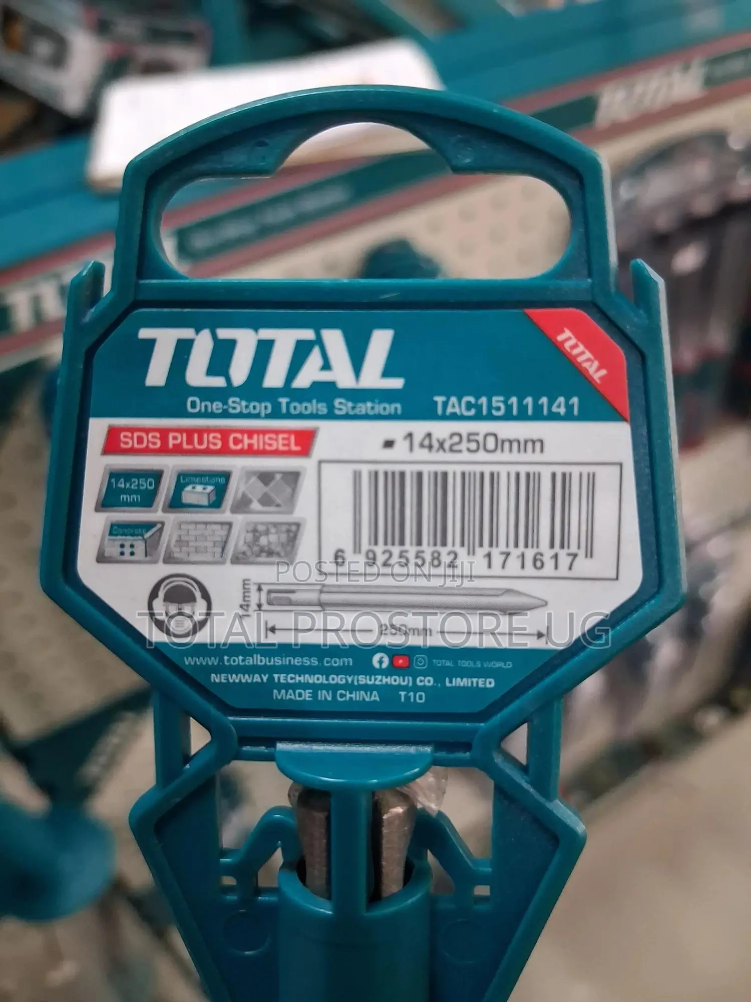 SDS Plus Chisel 14x250mm.