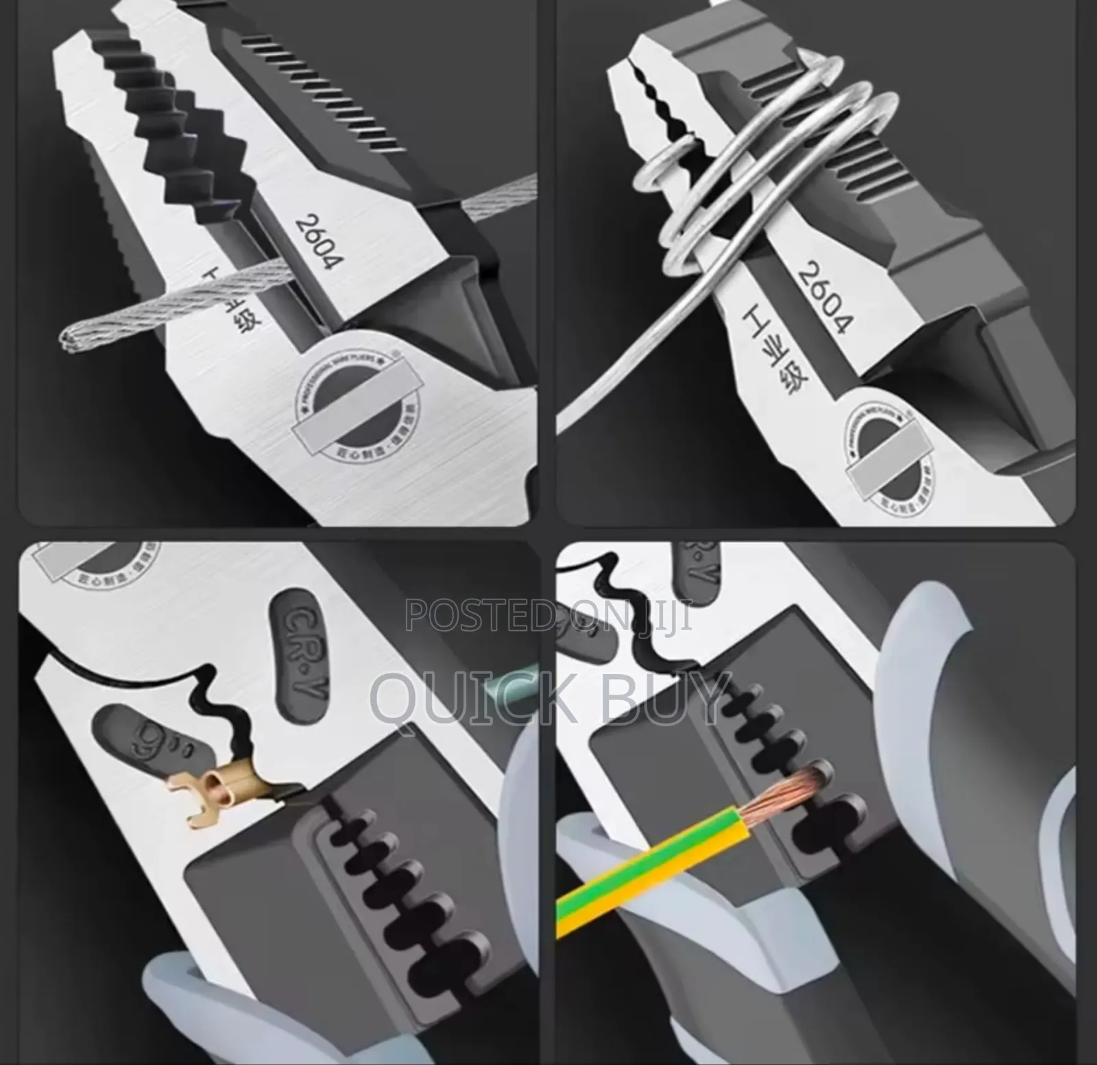 Multi-Functional Wire Strippers/Pliers