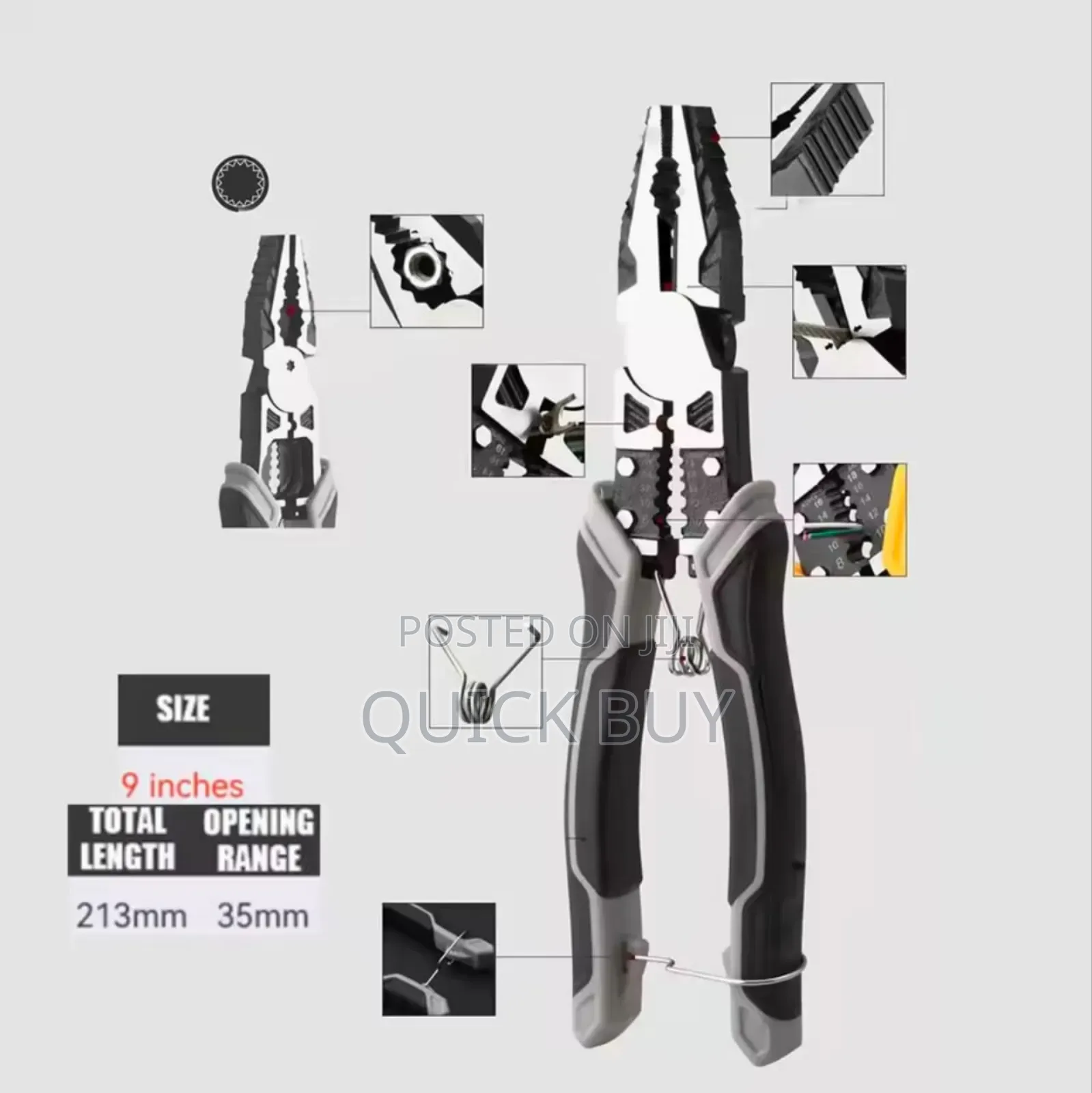 Multi-Functional Wire Strippers/Pliers