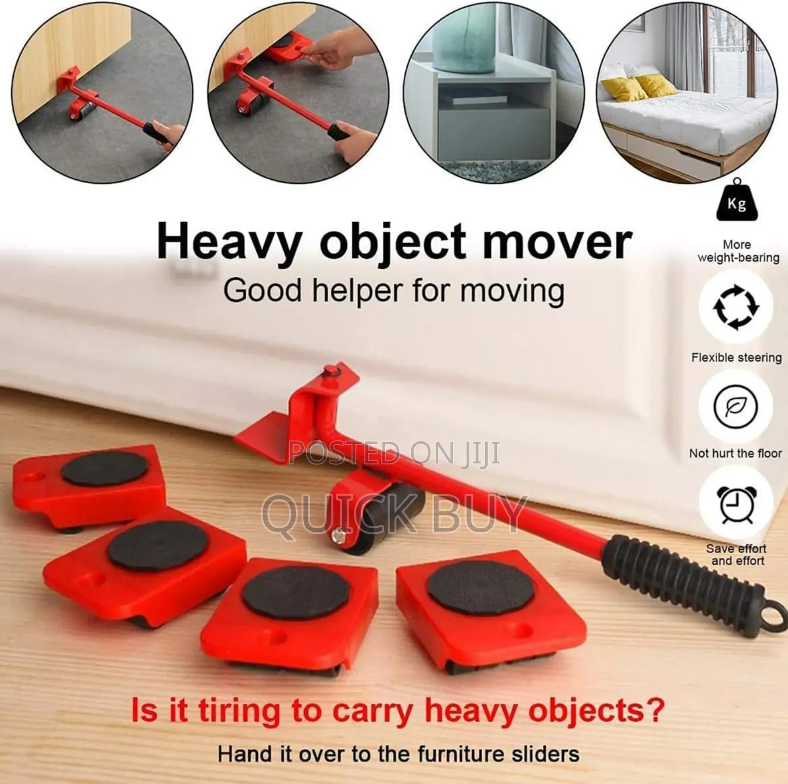 5 Packs Furniture Lifter