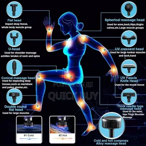 Professional Hot and Cold Double Effect Massage Gun