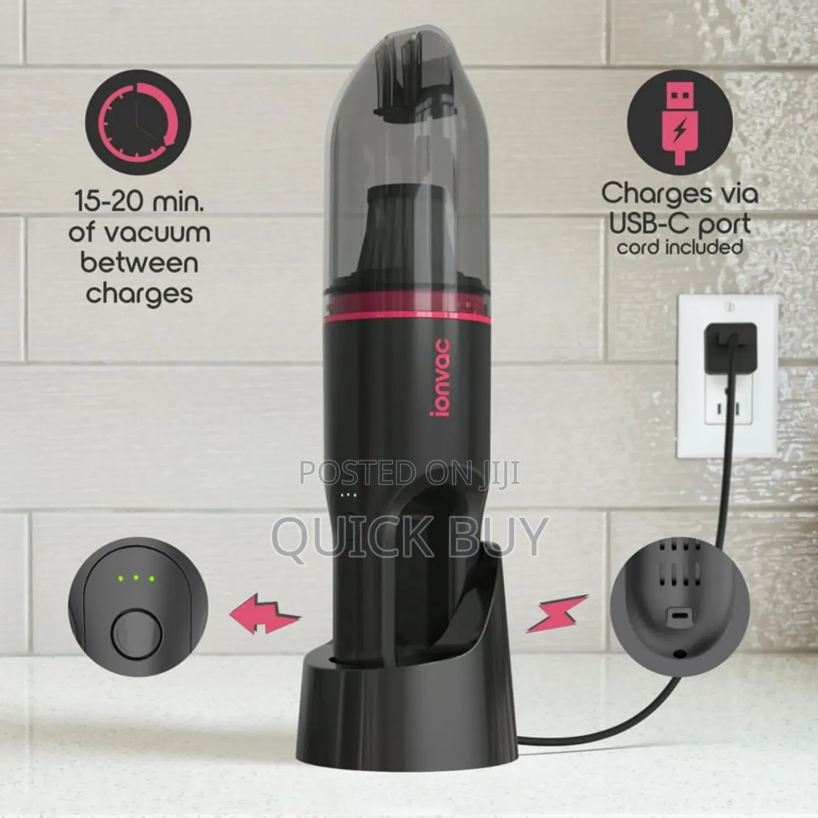 Handvac Handheld Cordless Vacuum