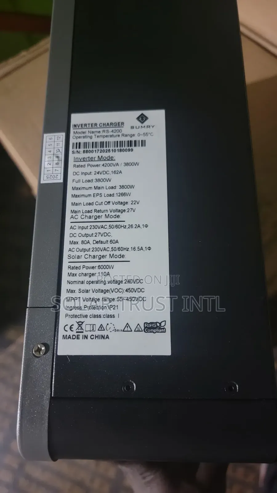 Sumry Hybrid Series 4.2kva