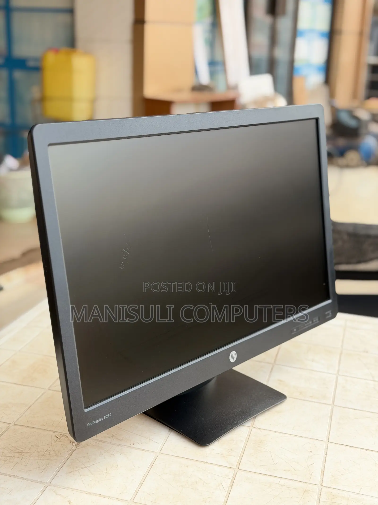 Monitor Hp 23.4 Inch Screen Ips Vga Dp
