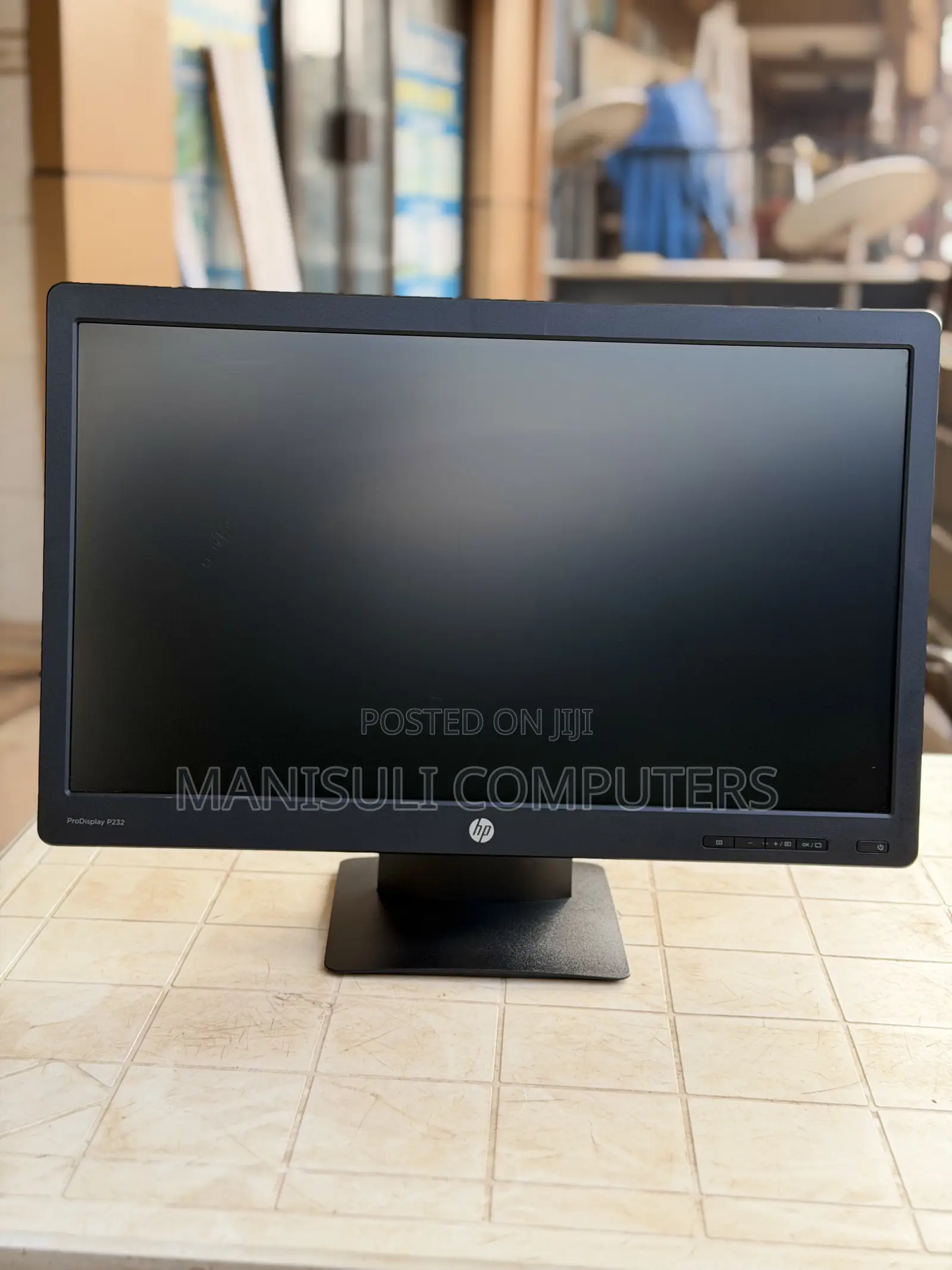 Monitor Hp 23.4 Inch Screen Ips Vga Dp