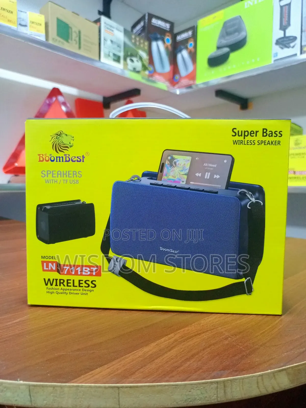 Boombest Ln-711bt Wireless Bluetooth Speaker.