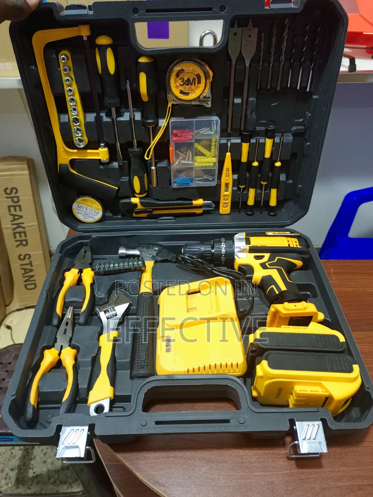 Cordless Drill Home Tool Kit Set.
