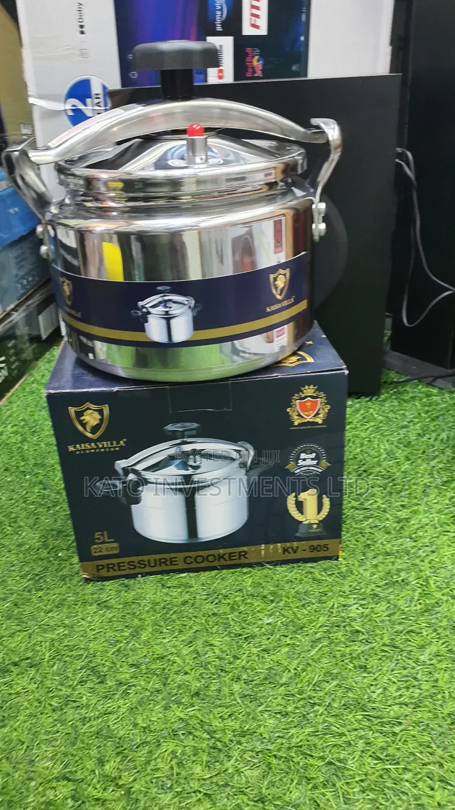 Kaisa Villa 5 L Pressure Cooker Charcoal