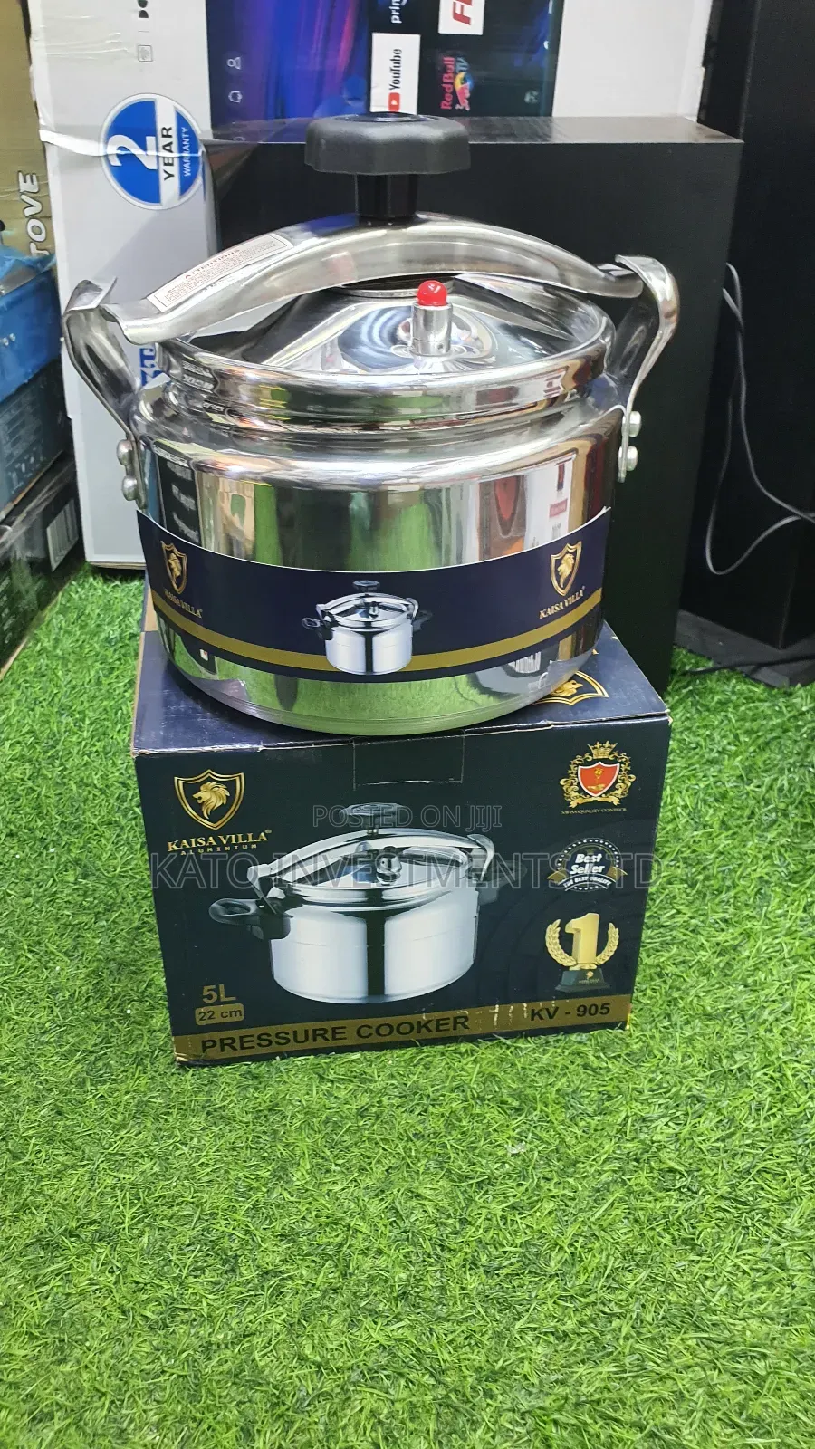 Kaisa Villa 5 L Pressure Cooker Charcoal