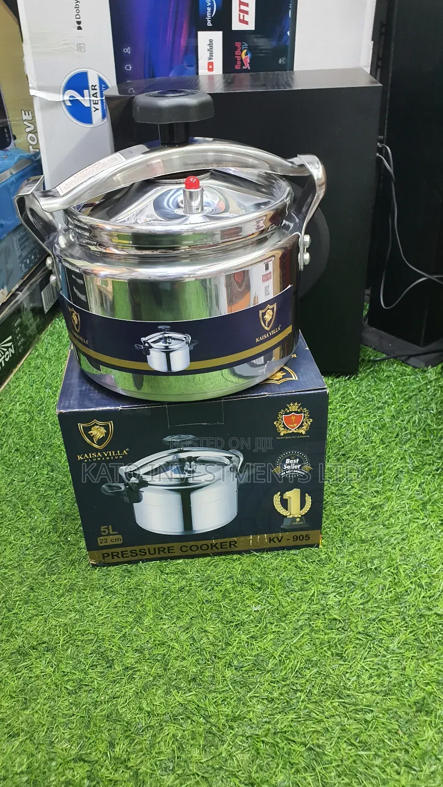 Kaisa Villa 5 L Pressure Cooker Charcoal