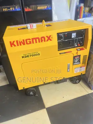 7.5 Kva Kingmax Diesel Generator Brand New