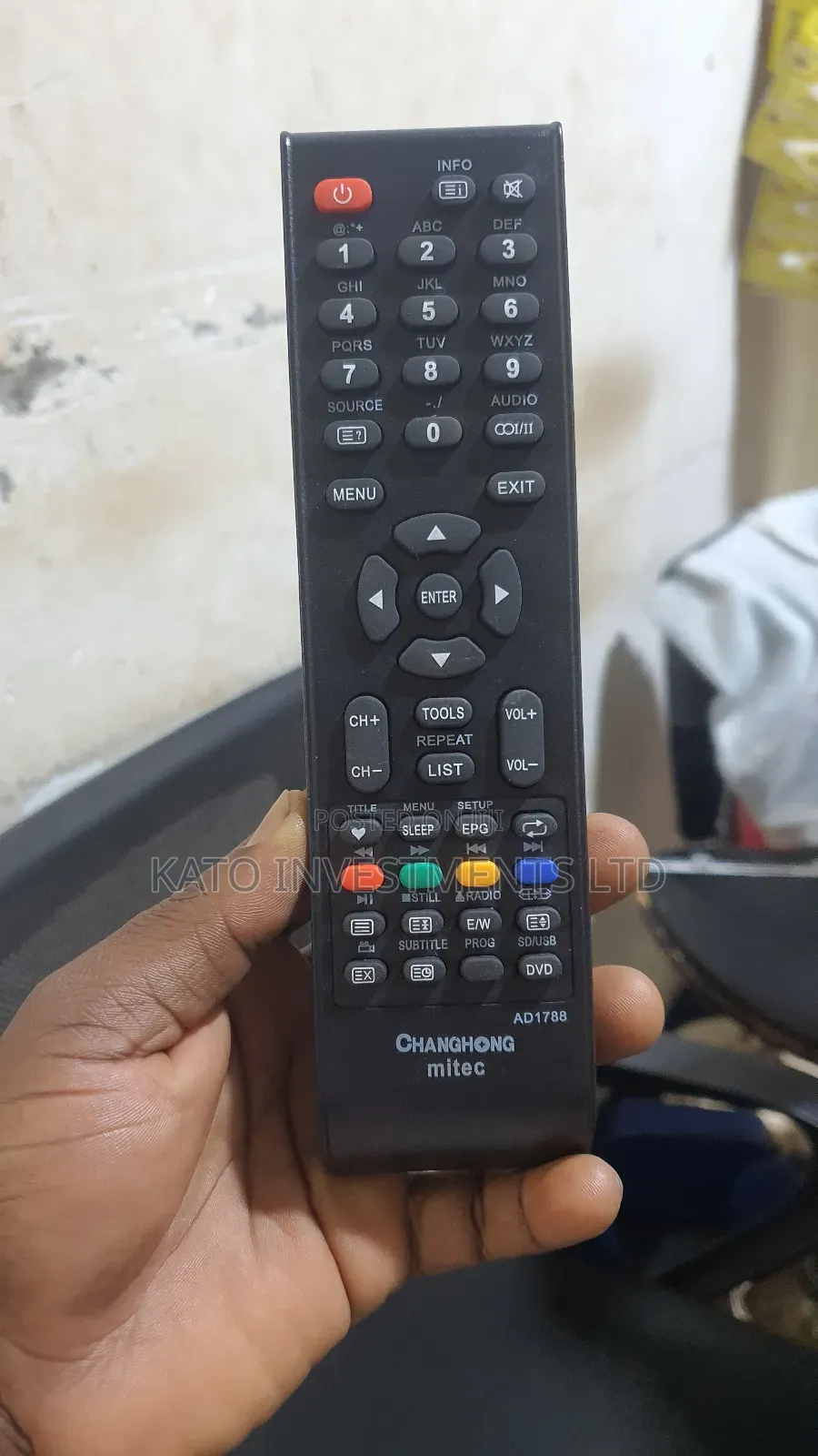 Changhong And Mi-tech Remote Control