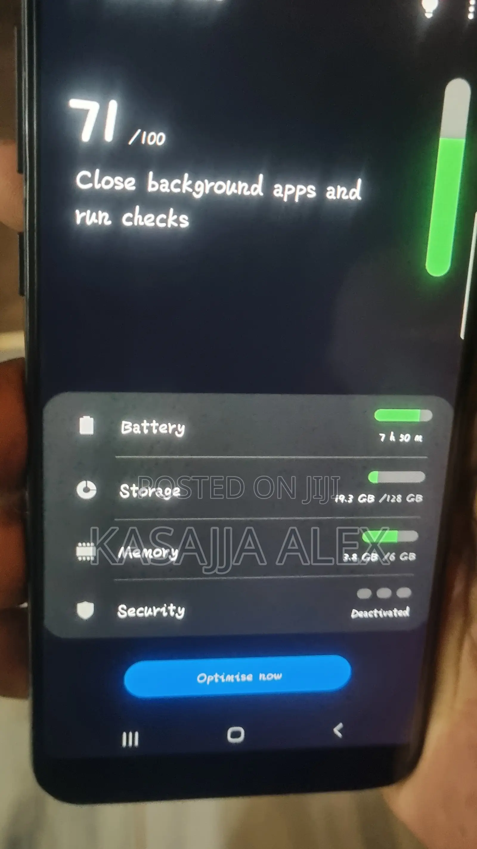 Samsung Galaxy S9 Plus 128 GB Black