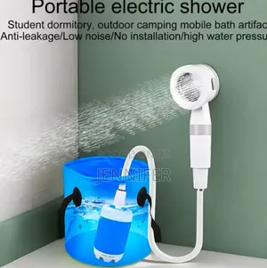 Portable, Mobile Electric Shower System.
