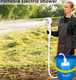 Portable, Mobile Electric Shower System.