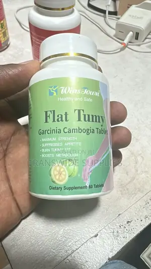 Flat Tumy Garcinia Cambodia Tablets 60s - Burns Fats Weight Loss