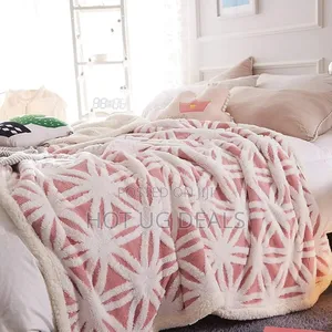 5x6 Fleece 4pcs Duvet With Bedsheet 2 Pillowcases