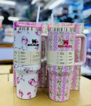 Stanley Love Shack Fancy Tumbler With Straw And Handle-multicolour