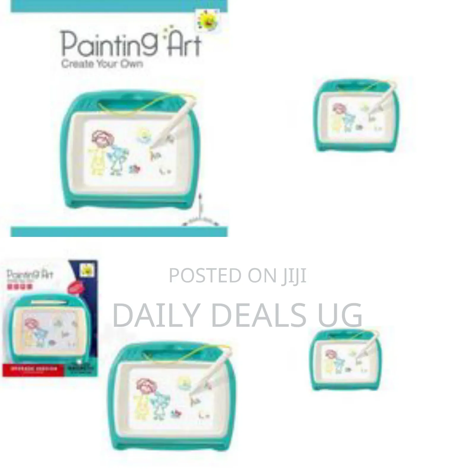 Portable LCD Writing Tablet / Digital Doodle Pad for Kids - Multicolor