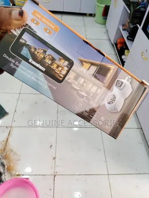 Dual Lens Bulb Wifi Camera
