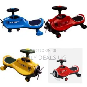Classic Propeller Plane Wiggle Ride-on Toy - Multicolor