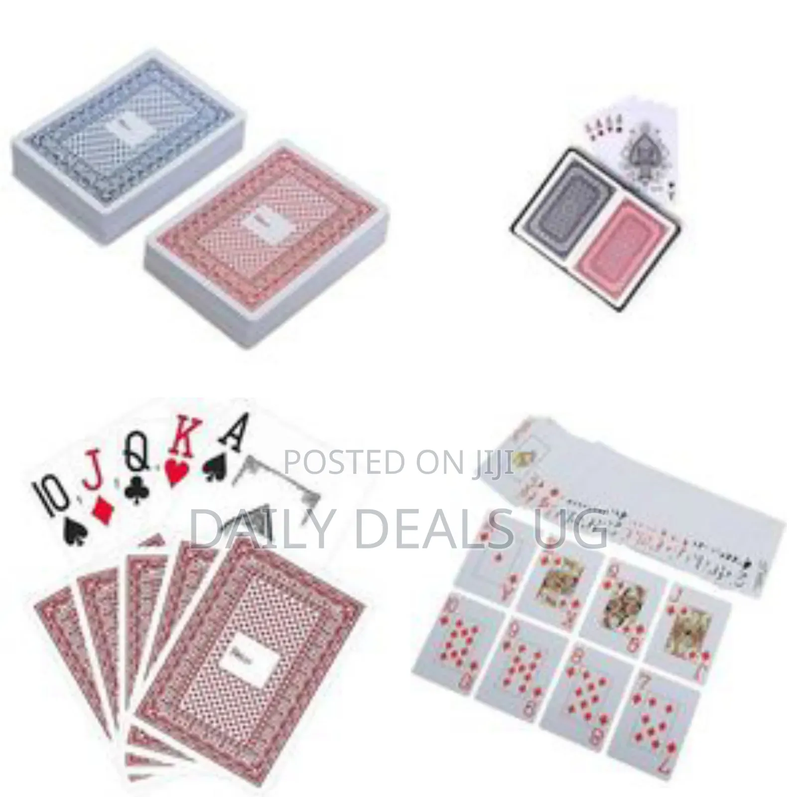 Plastic Pocker Playing Cards