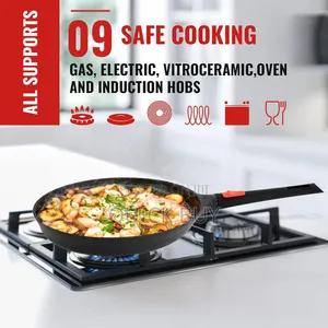 Kamberg 28cm Cast Aluminum Crepe Pan