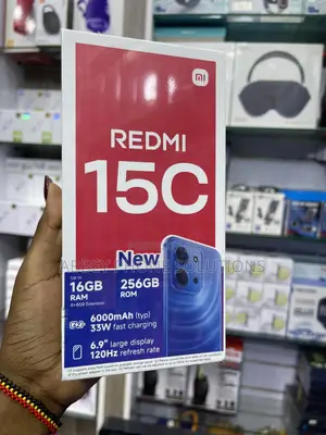 New Xiaomi Redmi 15C 4G 256 GB Green