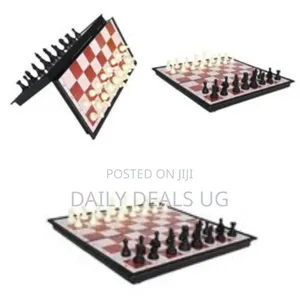 Portable, Magnetic Travel Chess Set