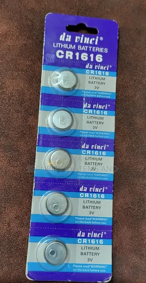 Cr 1616 Lithium Batteries 3v - Pack of 5pieces