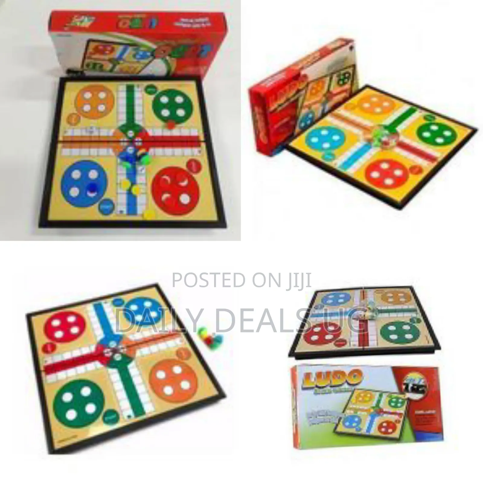Ludo Board Game - Multicolor